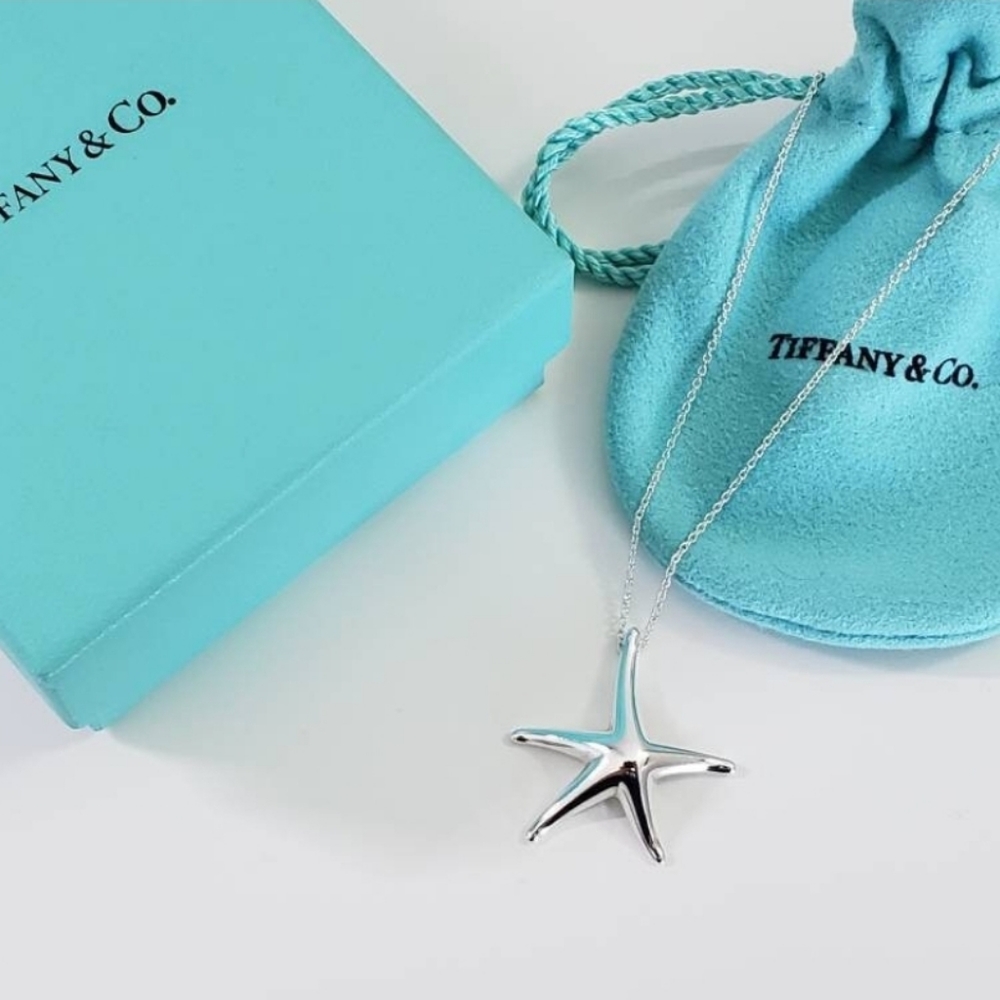 Tiffany & Co Medium Size Starfish Necklace
